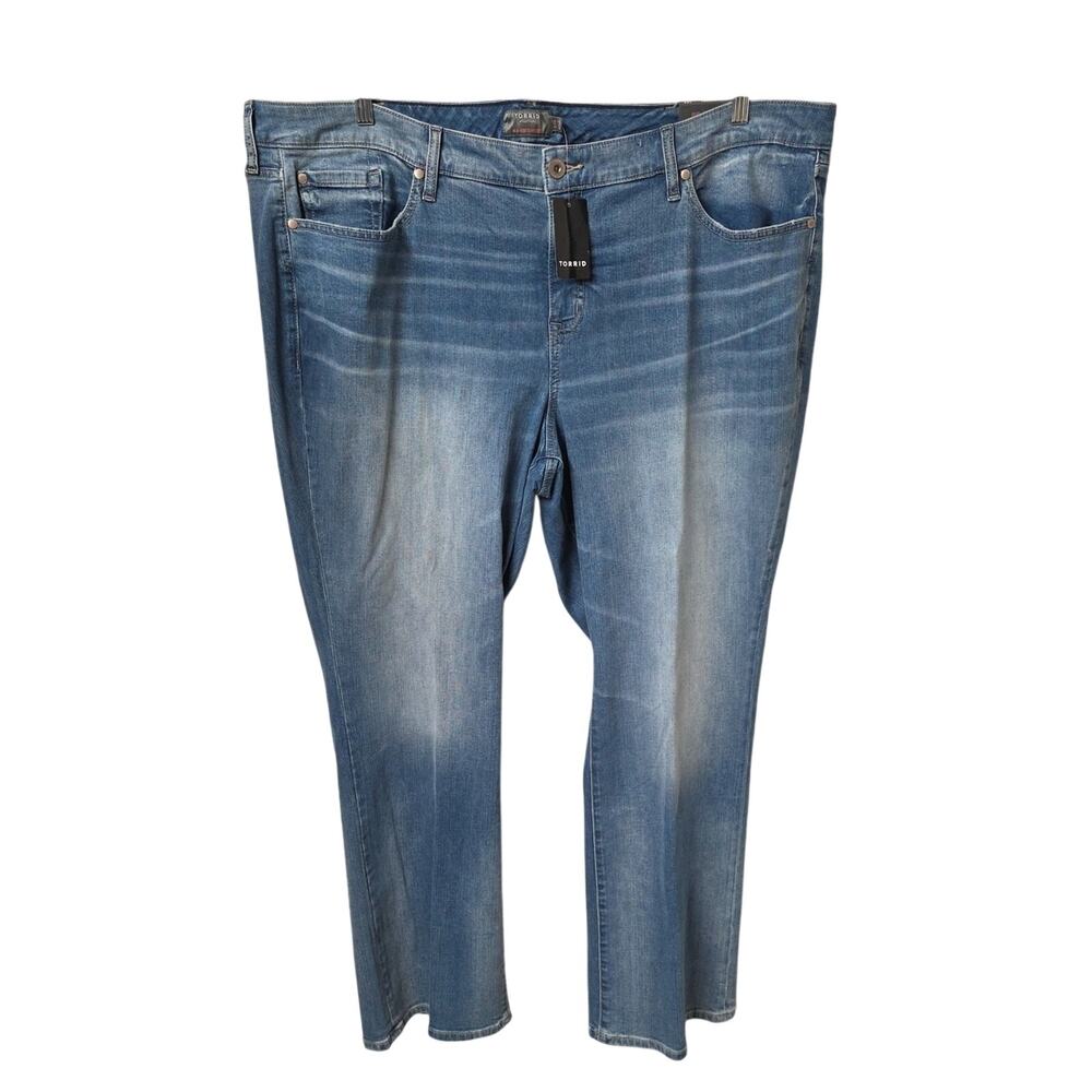 Torrid Mid-Rise Slim Boot Vintage Stretch Jeans Womens Plus Size 26R NWT
